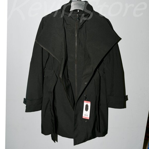 Halston Women's Belted Trench Coat - Picture 10 of 14